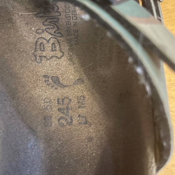 Camo Birkies by Birkenstock Strappy Footbed Sandals W 7 - Picture 5 of 8